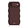 xoxo Wildhearts xoxo Wildhearts Glossy Wavy Cord Case Burgundy - iPhone Air xoxo Wildhearts xoxo Wildhearts Glossy Wavy Cord Case Burgundy - iPhone Air