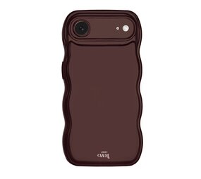 xoxo Wildhearts Glossy Wavy Case Burgundy - iPhone Air xoxo Wildhearts Glossy Wavy Case Burgundy - iPhone Air