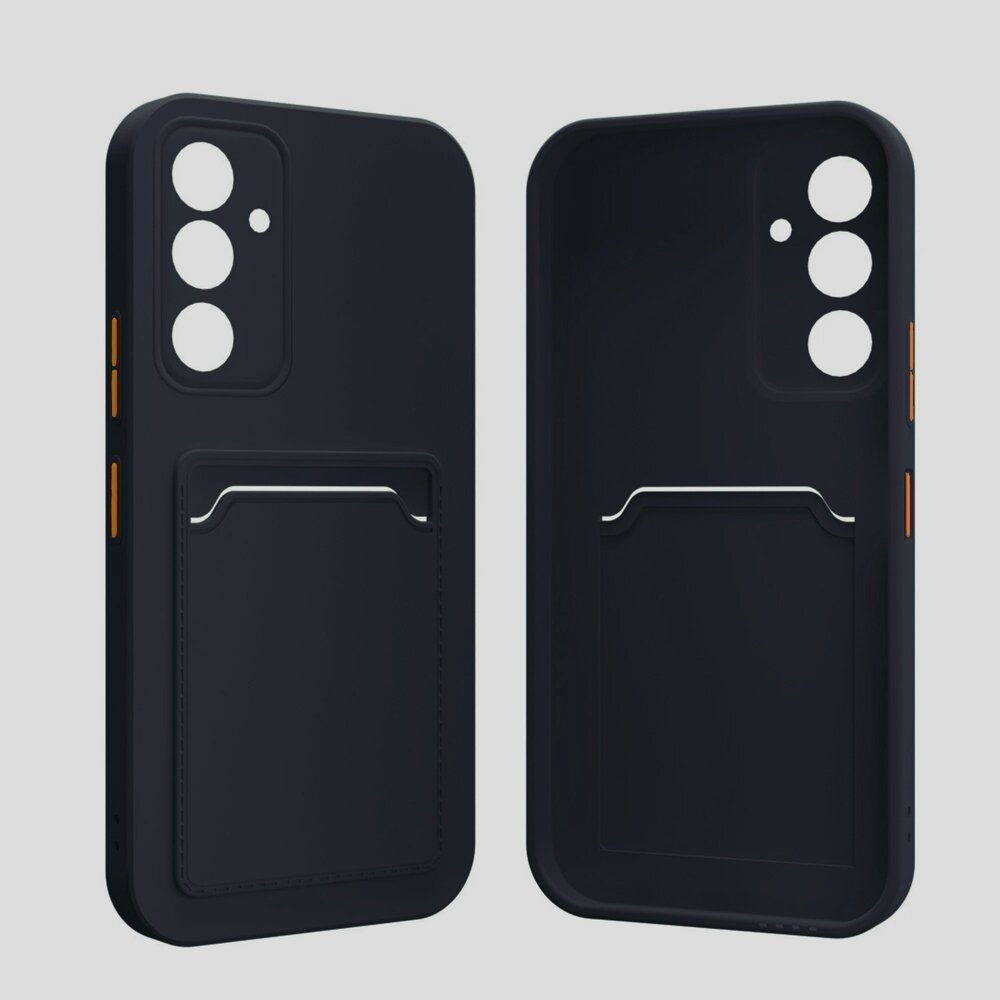 ShieldCase® ShieldCase Samsung Galaxy A57 Silikonhülle mit Kartenfach (Dunkelbau) ShieldCase® ShieldCase Samsung Galaxy A57 Silikonhülle mit Kartenfach (Dunkelbau)