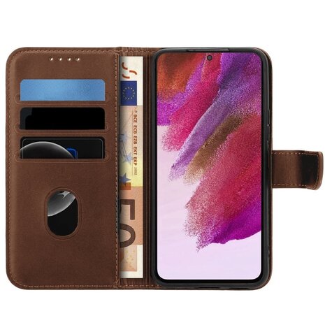 ShieldCase® ShieldCase Samsung Galaxy A57 Book Case (Braun) ShieldCase® ShieldCase Samsung Galaxy A57 Book Case (Braun)
