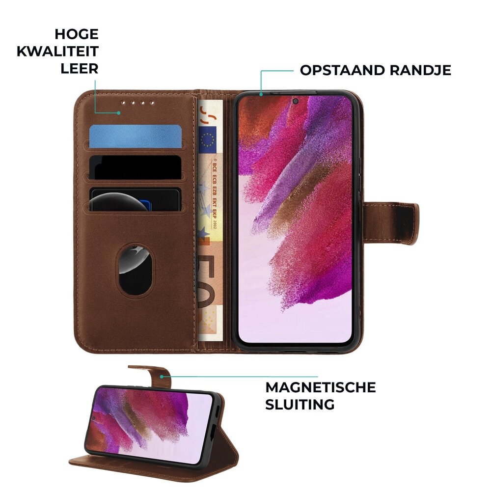 ShieldCase® ShieldCase Samsung Galaxy A57 Book Case (Braun) ShieldCase® ShieldCase Samsung Galaxy A57 Book Case (Braun)