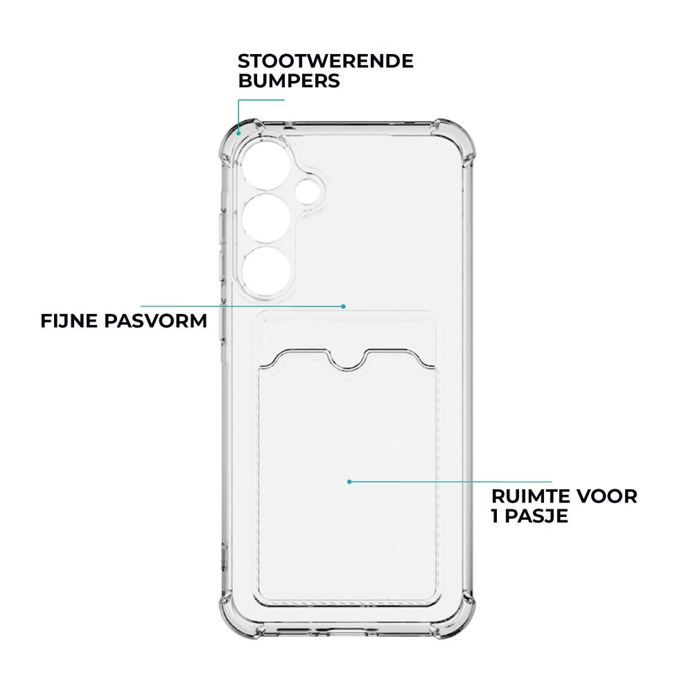 ShieldCase® ShieldCase Samsung Galaxy A57 TPU Hülle mit Kartenfach (Transparent) ShieldCase® ShieldCase Samsung Galaxy A57 TPU Hülle mit Kartenfach (Transparent)