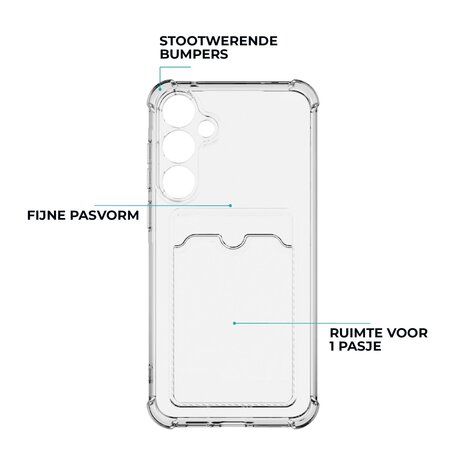 ShieldCase® ShieldCase Samsung Galaxy A57 TPU Hülle mit Kartenfach (Transparent) ShieldCase® ShieldCase Samsung Galaxy A57 TPU Hülle mit Kartenfach (Transparent)