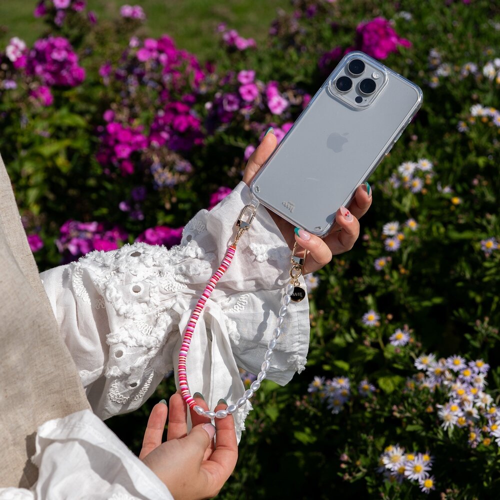 xoxo Wildhearts xoxo Wildhearts Samsung Galaxy S26 - Island Girl Transparant Cord Case - Short Cord