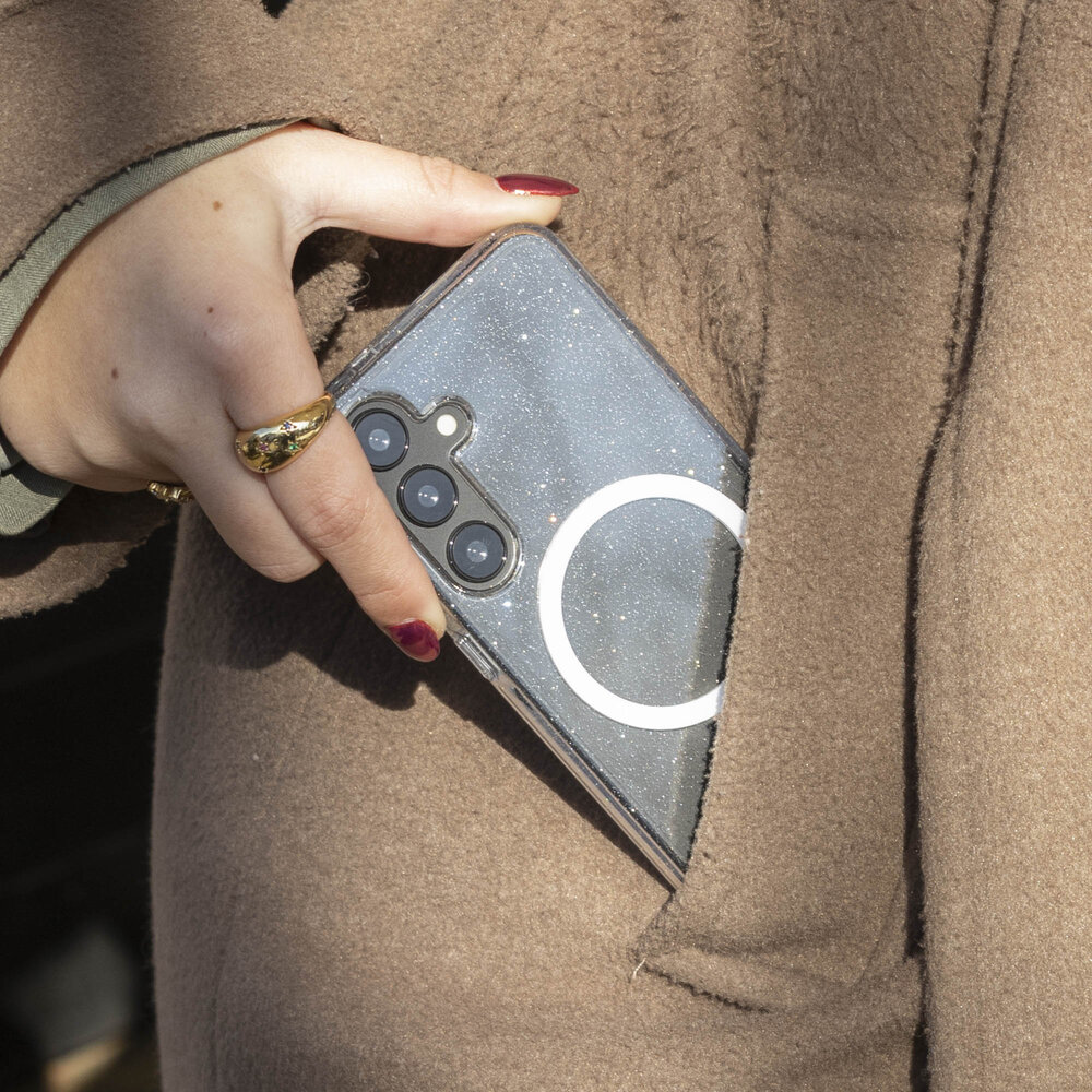 xoxo Wildhearts xoxo Wildhearts Sparkle Away MagSafe Transparent - Samsung Galaxy S26 Plus xoxo Wildhearts xoxo Wildhearts Sparkle Away MagSafe Transparent - Samsung Galaxy S26 Plus