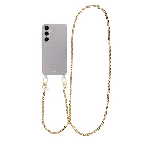 xoxo Wildhearts xoxo Wildhearts Samsung Galaxy S26 Plus - Dreamy Transparant Cord Case - Long Cord xoxo Wildhearts xoxo Wildhearts Samsung Galaxy S26 Plus - Dreamy Transparant Cord Case - Long Cord