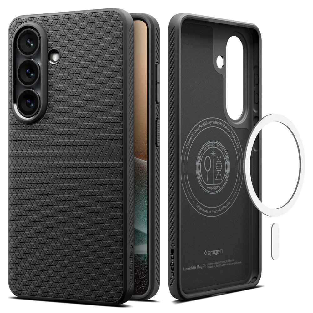 Spigen Spigen Samsung Galaxy S26 Plus Liquid Air MagFit Matte Black