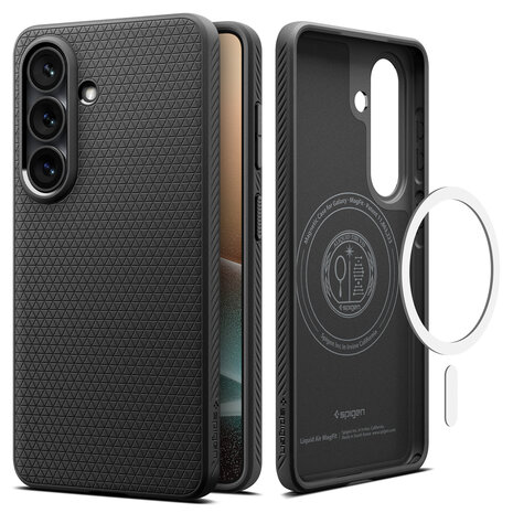 Spigen Spigen Samsung Galaxy S26 Plus Liquid Air MagFit Matte Black