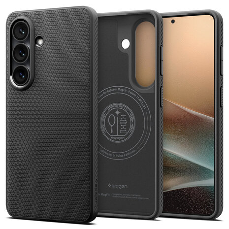 Spigen Spigen Samsung Galaxy S26 Plus Liquid Air MagFit Matte Black