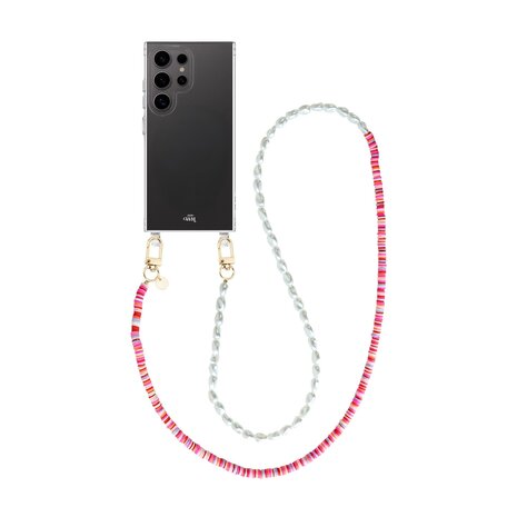 xoxo Wildhearts xoxo Wildhearts Samsung Galaxy S26 Ultra - Island Girl Transparant Cord Case - Long Cord