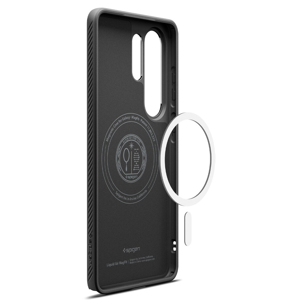 Spigen Spigen Samsung Galaxy S26 Ultra Liquid Air MagFit Matte Black