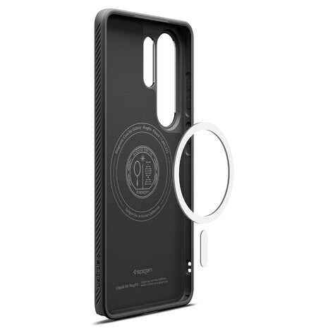 Spigen Spigen Samsung Galaxy S26 Ultra Liquid Air MagFit Matte Black