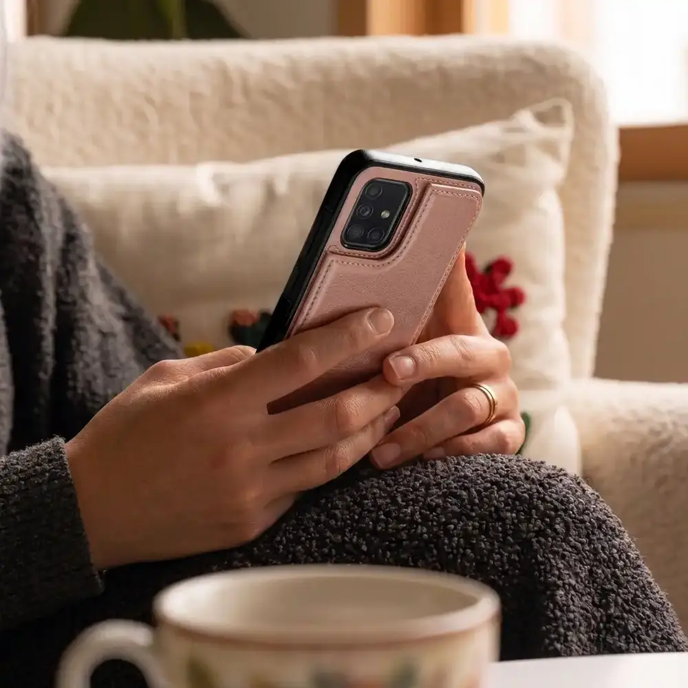 ShieldCase® ShieldCase Samsung Galaxy A51 Wallet Case (rosa)