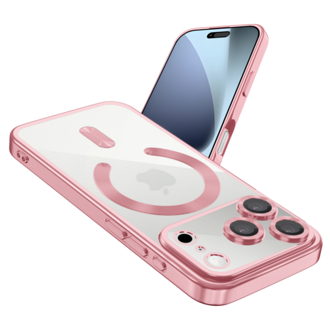 Coverzs Coverzs iPhone 18 Pro MagSafe Hülle mit Kameraschutz (Roségold) Coverzs Coverzs iPhone 18 Pro MagSafe Hülle mit Kameraschutz (Roségold)