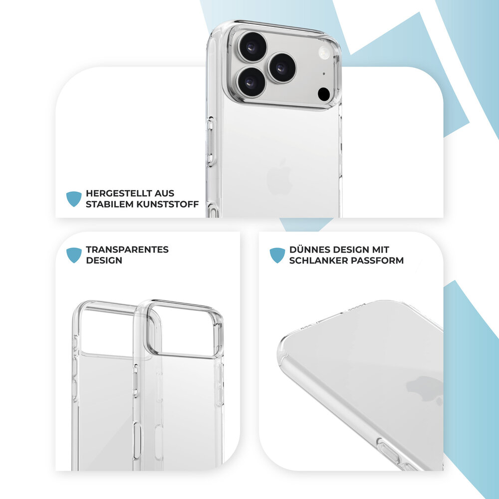 ShieldCase® ShieldCase iPhone 18 Pro Ultradünne Hülle (Transparent) ShieldCase® ShieldCase iPhone 18 Pro Ultradünne Hülle (Transparent)