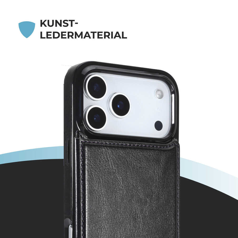 ShieldCase® ShieldCase iPhone 18 Pro Wallet Case (Schwarz) ShieldCase® ShieldCase iPhone 18 Pro Wallet Case (Schwarz)