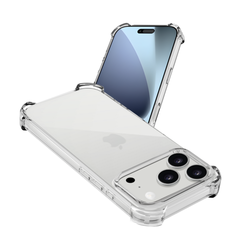 ShieldCase® ShieldCase iPhone 18 Pro TPU Schockhülle (Transparent) ShieldCase® ShieldCase iPhone 18 Pro TPU Schockhülle (Transparent)