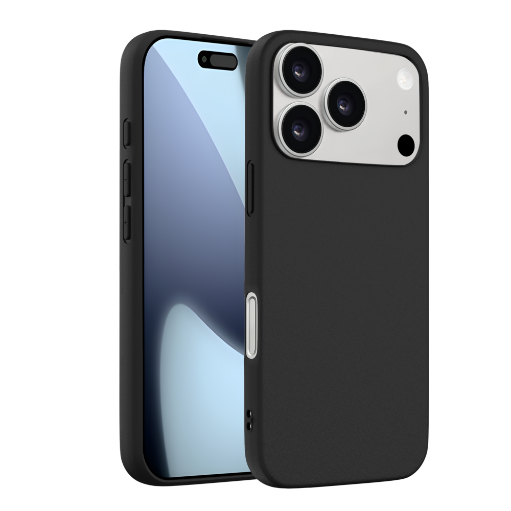 Ceezs Ceezs Silikonhülle iPhone 18 Pro (Schwarz) Ceezs Ceezs Silikonhülle iPhone 18 Pro (Schwarz)