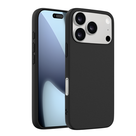 Ceezs Ceezs Silikonhülle iPhone 18 Pro (Schwarz) Ceezs Ceezs Silikonhülle iPhone 18 Pro (Schwarz)