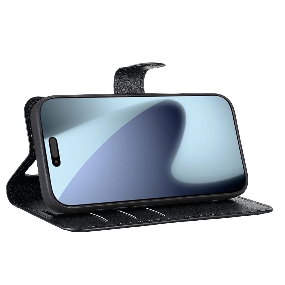 ShieldCase® ShieldCase iPhone 18 Pro Bookcase (Schwarz) ShieldCase® ShieldCase iPhone 18 Pro Bookcase (Schwarz)