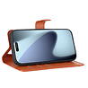 ShieldCase® ShieldCase iPhone 18 Pro Bookcase (Braun) ShieldCase® ShieldCase iPhone 18 Pro Bookcase (Braun)
