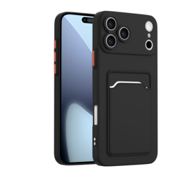 ShieldCase® iPhone 18 Pro Back Cover mit Kartenfach (Schwarz) ShieldCase® iPhone 18 Pro Back Cover mit Kartenfach (Schwarz)