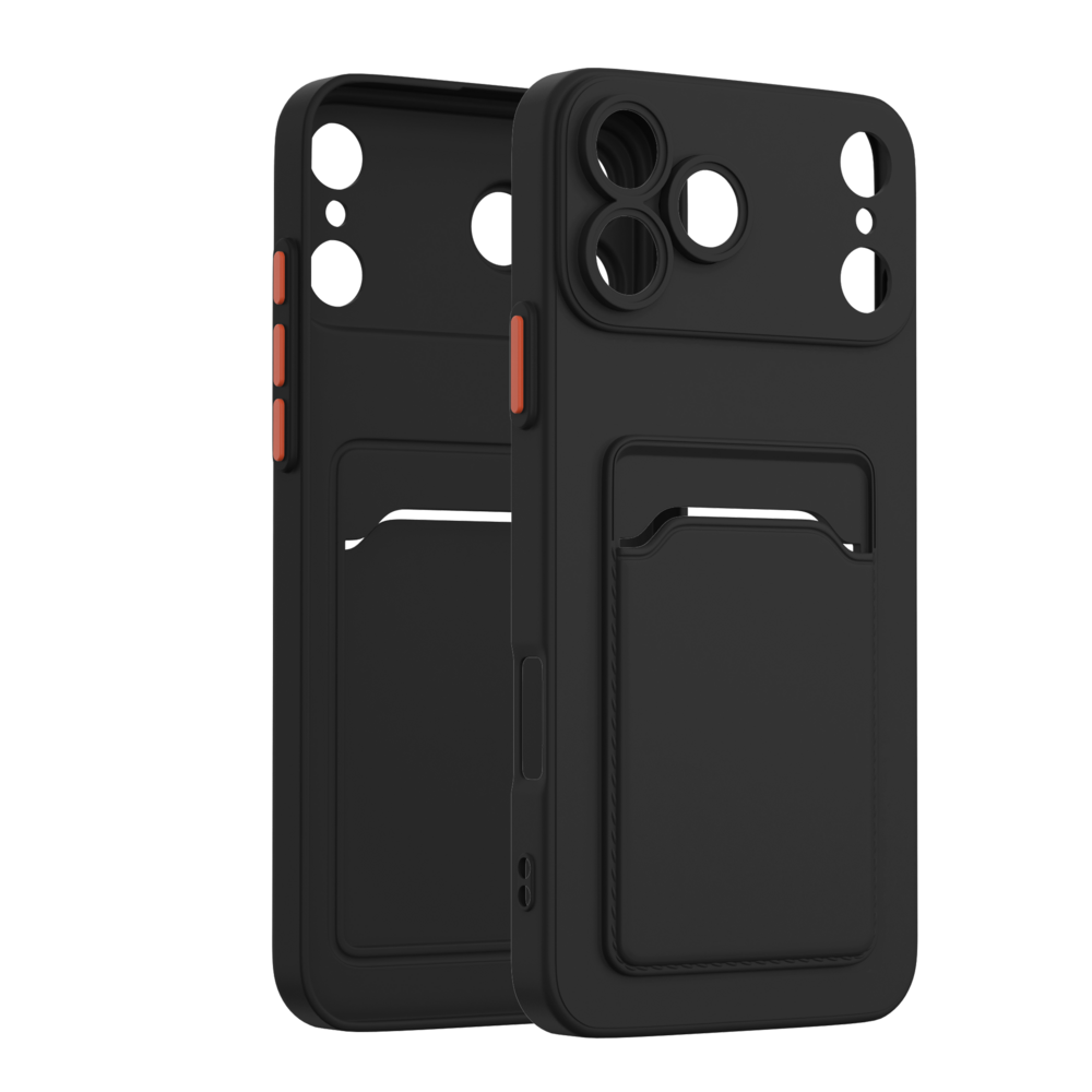 ShieldCase® ShieldCase iPhone 18 Pro Back Cover mit Kartenfach (Schwarz) ShieldCase® ShieldCase iPhone 18 Pro Back Cover mit Kartenfach (Schwarz)
