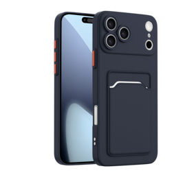 ShieldCase® iPhone 18 Pro Back Cover mit kartenfach (Dunkelblau) ShieldCase® iPhone 18 Pro Back Cover mit kartenfach (Dunkelblau)