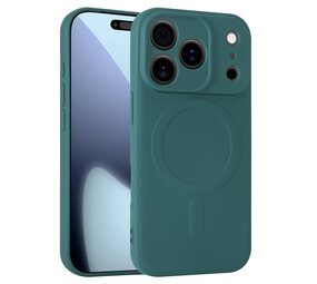 ShieldCase® iPhone 18 Pro Silikon MagSafe Back Cover (Dunkelgrün) ShieldCase® iPhone 18 Pro Silikon MagSafe Back Cover (Dunkelgrün)