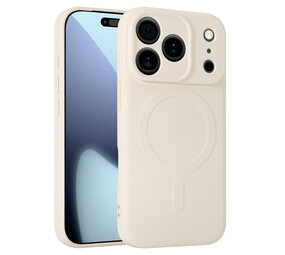 ShieldCase® iPhone 18 Pro Silikon MagSafe Back Cover (Beige) ShieldCase® iPhone 18 Pro Silikon MagSafe Back Cover (Beige)