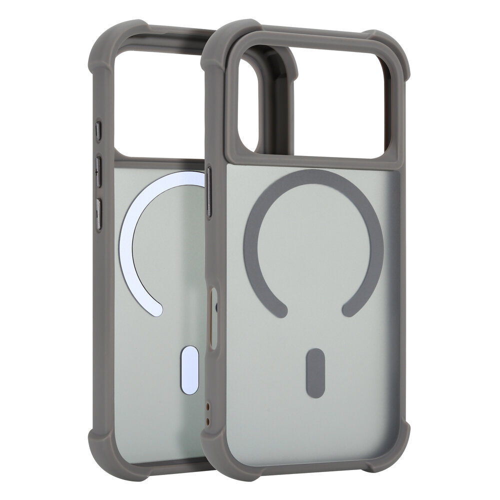 Coverzs Coverzs iPhone 18 Pro Mattes Shock-Hülle mit MagSafe (Grau) Coverzs Coverzs iPhone 18 Pro Mattes Shock-Hülle mit MagSafe (Grau)