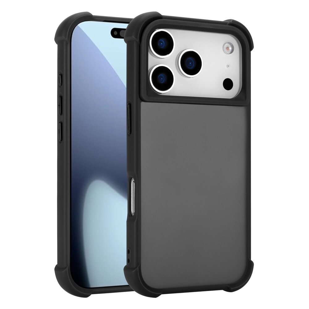 Coverzs Coverzs iPhone 18 Pro mattes Shock-Hülle (Schwarz) Coverzs Coverzs iPhone 18 Pro mattes Shock-Hülle (Schwarz)