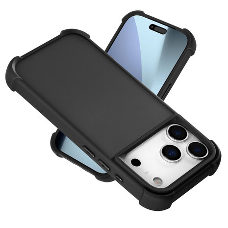 Coverzs Coverzs iPhone 18 Pro mattes Shock-Hülle (Schwarz) Coverzs Coverzs iPhone 18 Pro mattes Shock-Hülle (Schwarz)
