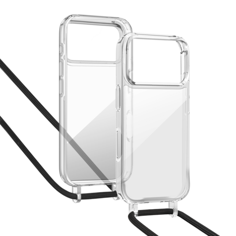 ShieldCase® ShieldCase iPhone 18 Pro Schockhülle mit Kord (Transparent) ShieldCase® ShieldCase iPhone 18 Pro Schockhülle mit Kord (Transparent)