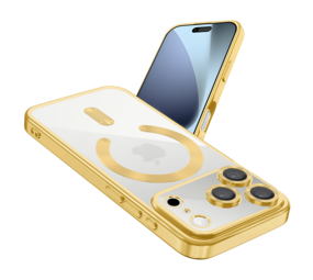 Coverzs iPhone 18 Pro MagSafe Hülle mit Kameraschutz (Gold) Coverzs iPhone 18 Pro MagSafe Hülle mit Kameraschutz (Gold)