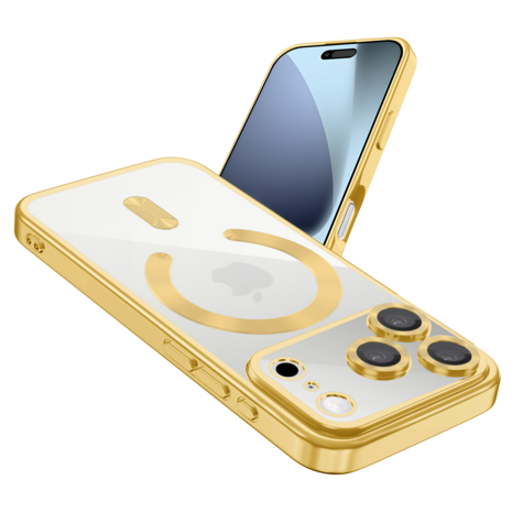 Coverzs Coverzs iPhone 18 Pro MagSafe Hülle mit Kameraschutz (Gold) Coverzs Coverzs iPhone 18 Pro MagSafe Hülle mit Kameraschutz (Gold)