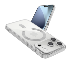 Coverzs iPhone 18 Pro MagSafe Hülle mit Kameraschutz (Silber) Coverzs iPhone 18 Pro MagSafe Hülle mit Kameraschutz (Silber)