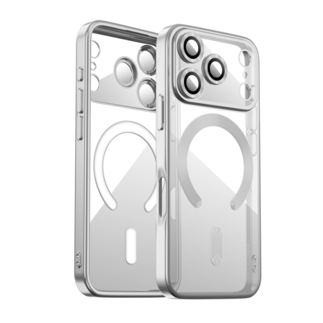Coverzs Coverzs iPhone 18 Pro MagSafe Hülle mit Kameraschutz (Silber) Coverzs Coverzs iPhone 18 Pro MagSafe Hülle mit Kameraschutz (Silber)