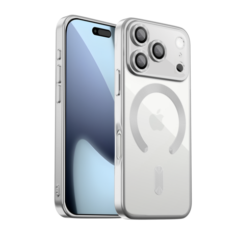 Coverzs Coverzs iPhone 18 Pro MagSafe Hülle mit Kameraschutz (Silber) Coverzs Coverzs iPhone 18 Pro MagSafe Hülle mit Kameraschutz (Silber)