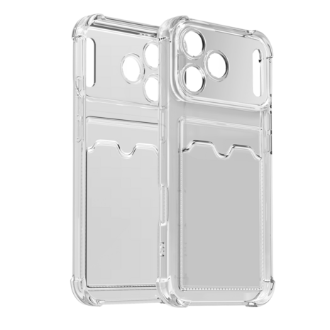 ShieldCase® ShieldCase iPhone 18 Pro TPU Hülle mit Kartenfach (Transparent) ShieldCase® ShieldCase iPhone 18 Pro TPU Hülle mit Kartenfach (Transparent)