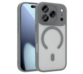 Coverzs iPhone 18 Pro mattes MagSafe Hülle mit Kameraschutz (Grau) Coverzs iPhone 18 Pro mattes MagSafe Hülle mit Kameraschutz (Grau)
