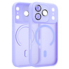 Coverzs Coverzs iPhone 18 Pro mattes MagSafe Hülle mit Kameraschutz (Lila)