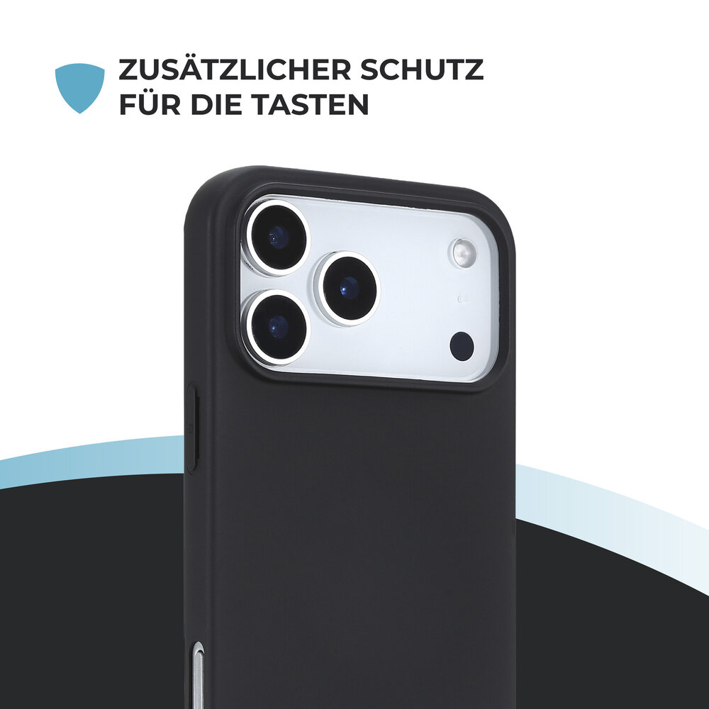 ShieldCase® ShieldCase iPhone 18 Pro Max Silikonhülle (Schwarz) ShieldCase® ShieldCase iPhone 18 Pro Max Silikonhülle (Schwarz)
