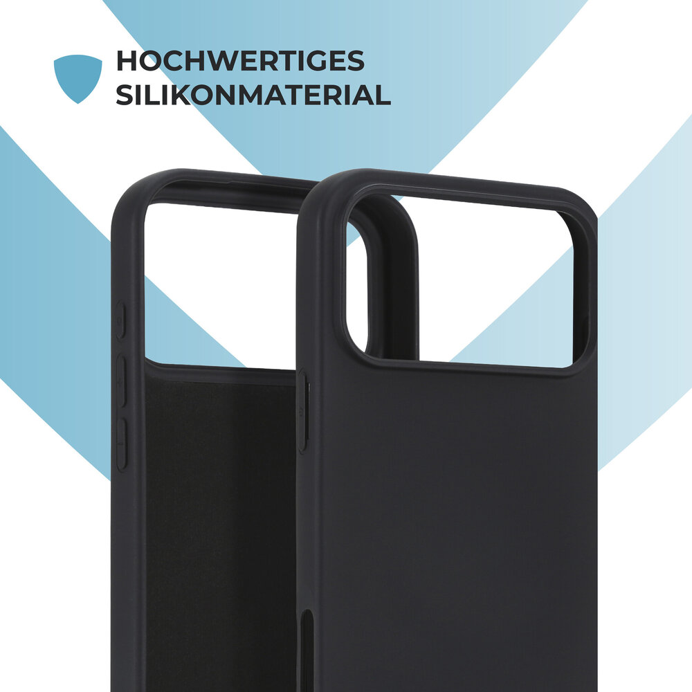ShieldCase® ShieldCase iPhone 18 Pro Max Silikonhülle (Schwarz) ShieldCase® ShieldCase iPhone 18 Pro Max Silikonhülle (Schwarz)