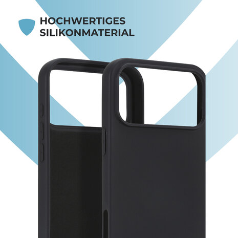 ShieldCase® ShieldCase iPhone 18 Pro Max Silikonhülle (Schwarz) ShieldCase® ShieldCase iPhone 18 Pro Max Silikonhülle (Schwarz)