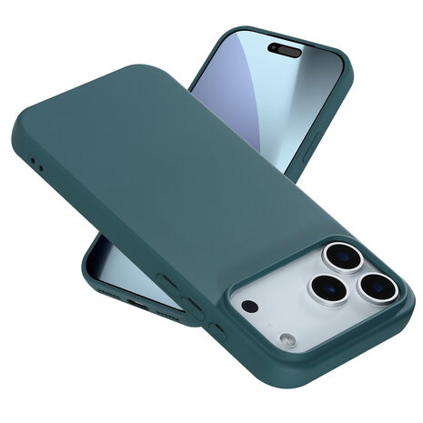 ShieldCase® ShieldCase iPhone 18 Pro Max Silikonhülle (Dunkelgrün) ShieldCase® ShieldCase iPhone 18 Pro Max Silikonhülle (Dunkelgrün)