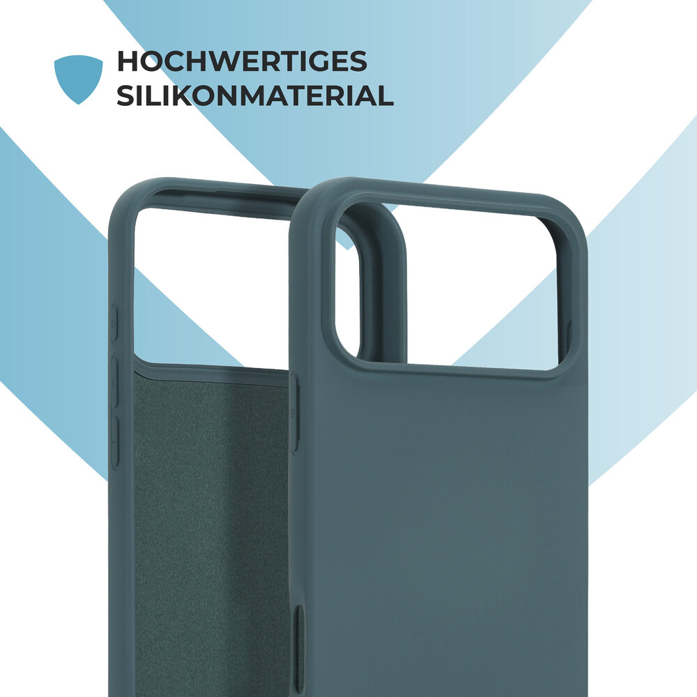 ShieldCase® ShieldCase iPhone 18 Pro Max Silikonhülle (Dunkelgrün) ShieldCase® ShieldCase iPhone 18 Pro Max Silikonhülle (Dunkelgrün)
