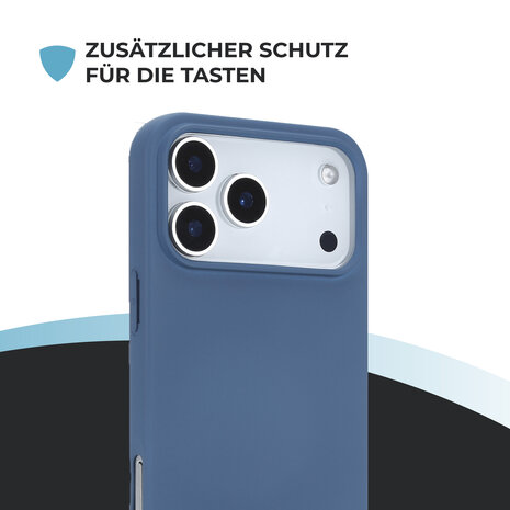 ShieldCase® ShieldCase iPhone 18 Pro Max Silikonhülle (Dunkelblau) ShieldCase® ShieldCase iPhone 18 Pro Max Silikonhülle (Dunkelblau)
