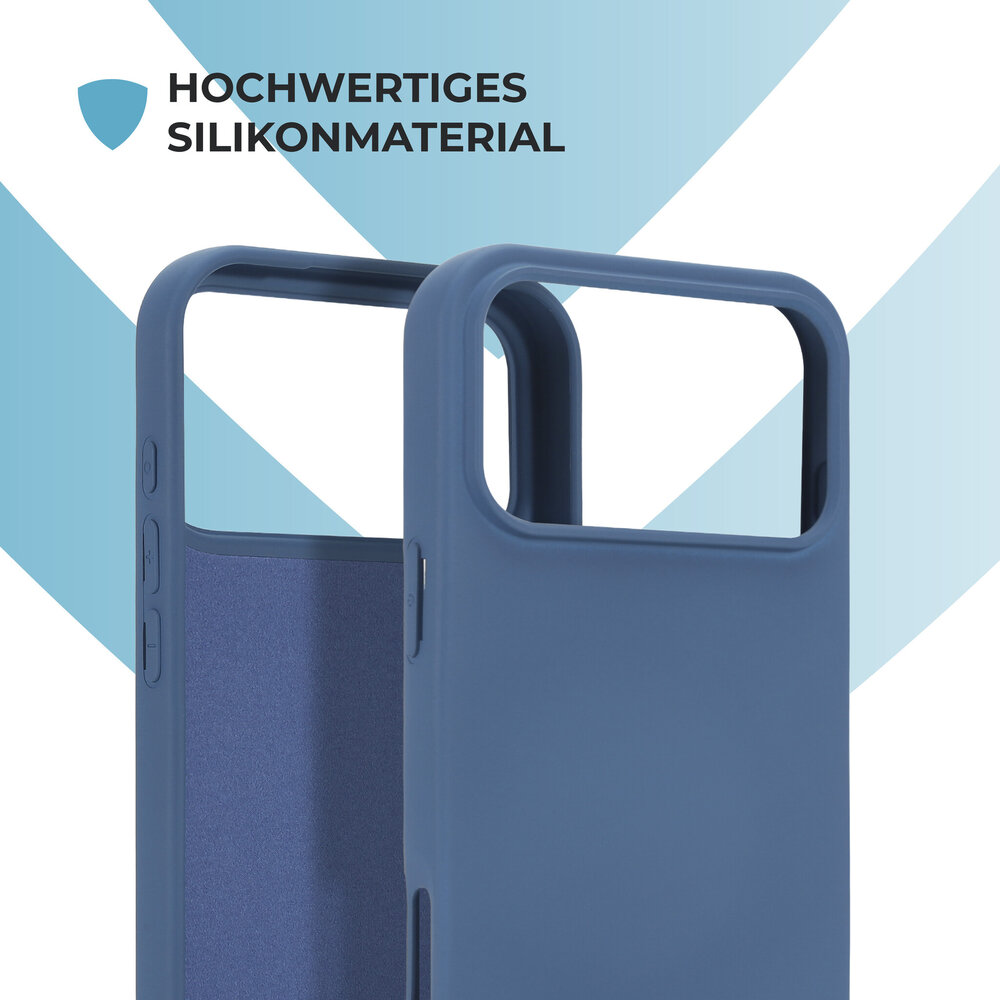 ShieldCase® ShieldCase iPhone 18 Pro Max Silikonhülle (Dunkelblau) ShieldCase® ShieldCase iPhone 18 Pro Max Silikonhülle (Dunkelblau)