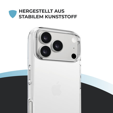 ShieldCase® ShieldCase iPhone 18 Pro Max Ultradünne Hülle (Transparent)